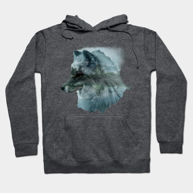 Mountain fox Hoodie by AshStore